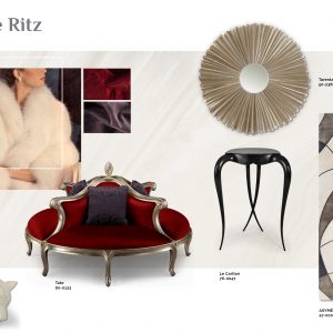 Thổ Cẩm Decor sản xuất ghế console tân cổ điển