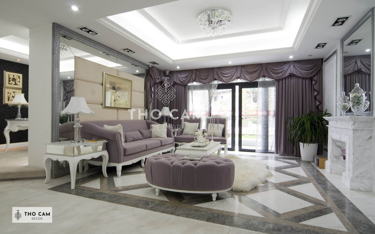 Thổ Cẩm Decor tổng thầu nội thất biệt thự Hải Phòng đẹp tuyệt