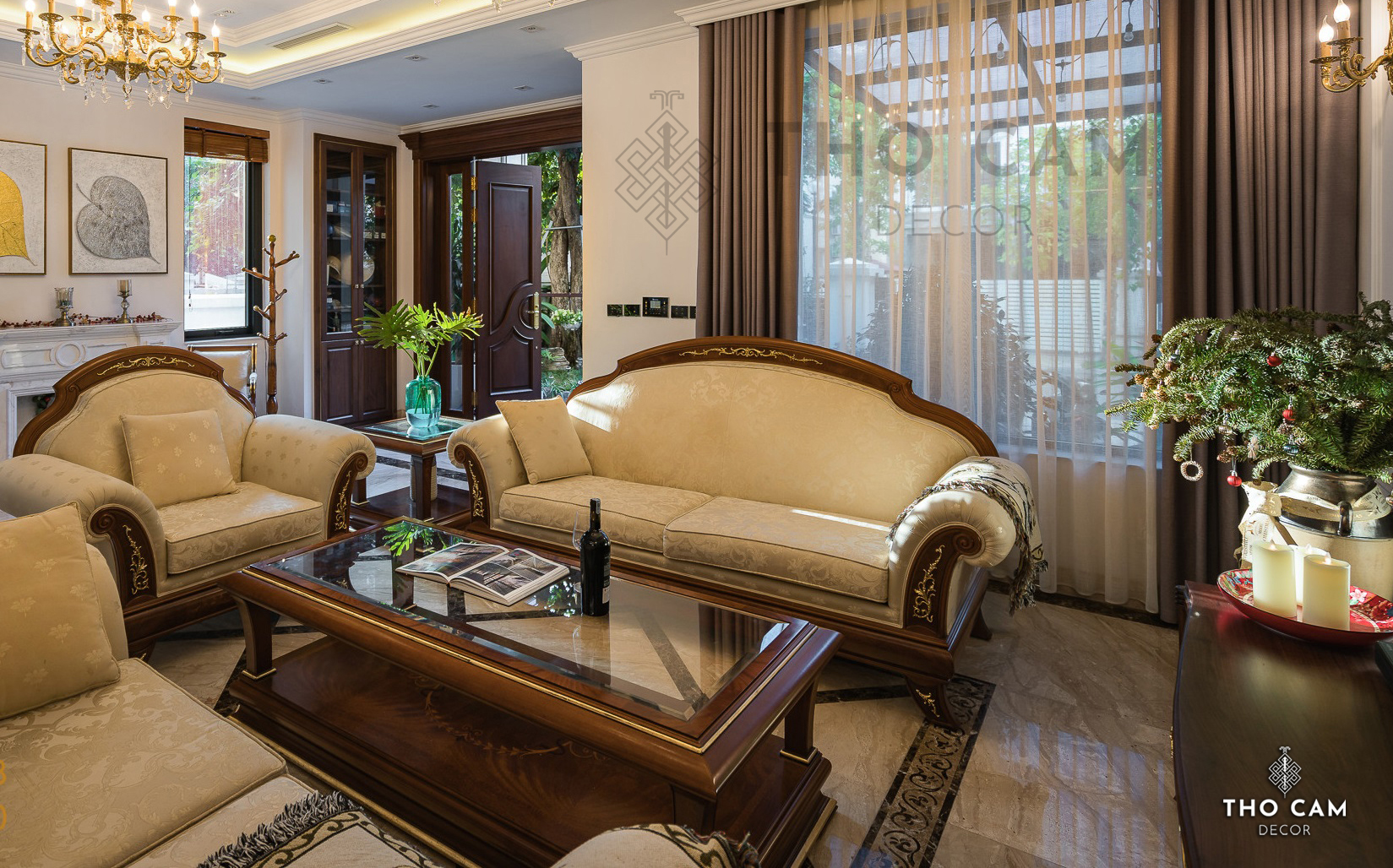 Thổ Cẩm Decor - tổng thầu xây dựng Biệt thự vinhome river side