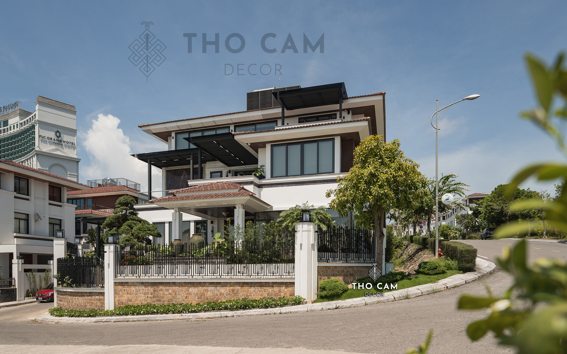 biệt thự FLC hạ long do thổ cẩm decor thực hiện tổng thầu nội thất