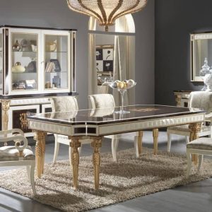 mẫu Bàn ăn Belgravia tân cổ điển