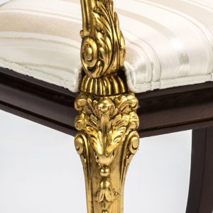 Chân ghế ăn có tay Volga Luxury