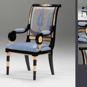 Ghế ăn có tay WELLINGTON mariner phong cách