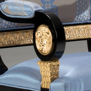 mẫu Ghế ăn có tay WELLINGTON ấn tượng