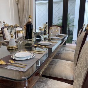 mẫu Ghế Ăn Volga mariner tân cổ điển đẹp phong cách