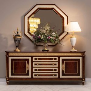 Tủ Console Lacaster mariner tân cổ điển