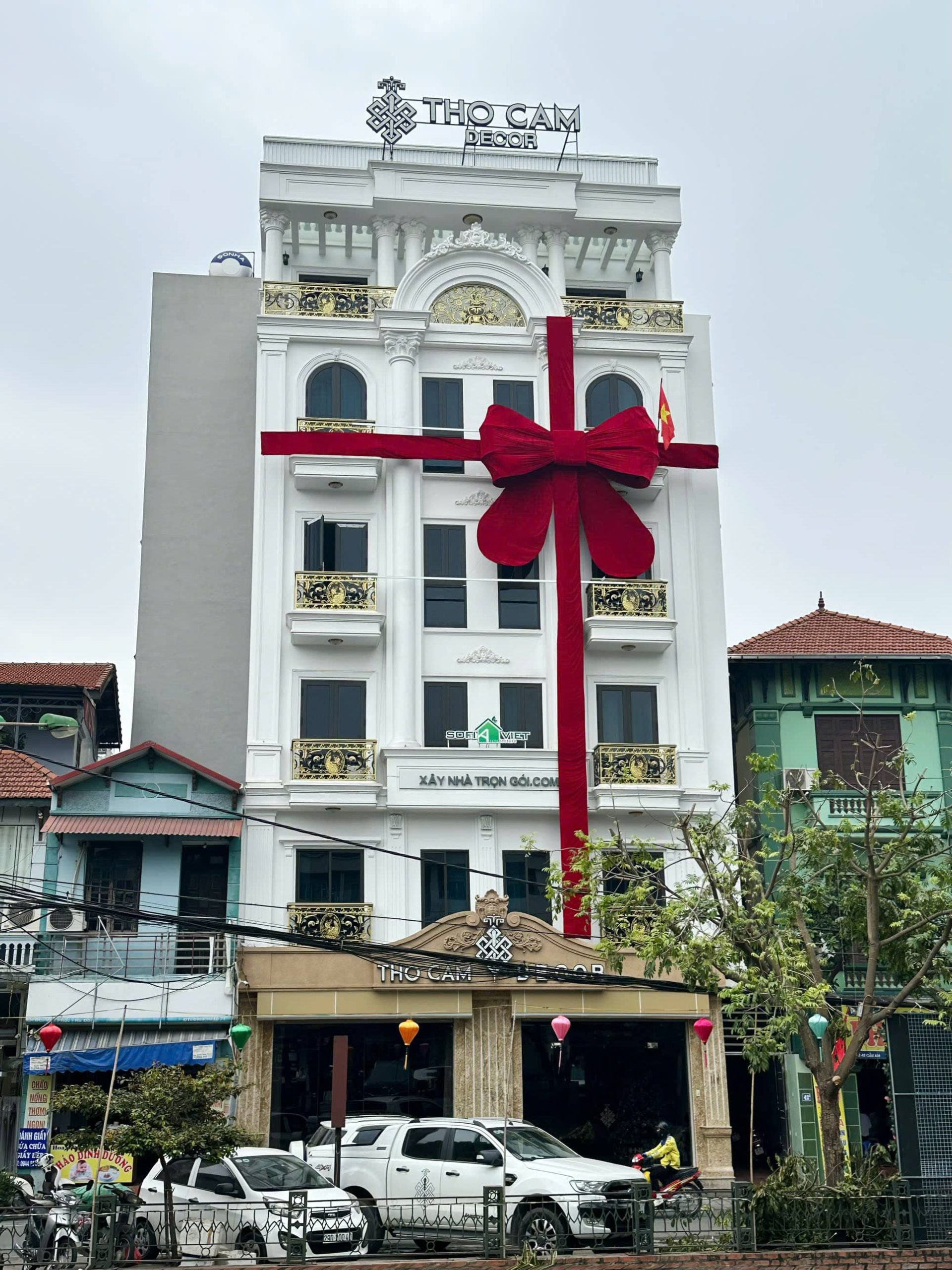 nội thất phòng khách đẹp do thổ cẩm decor làm tổng thầu nội thất luxury