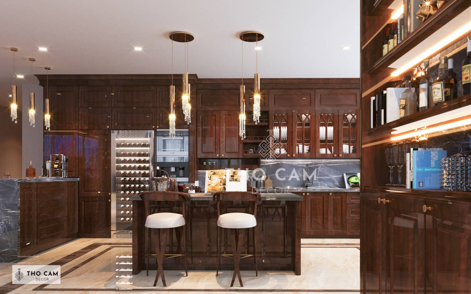 công ty tổng thầu nội thất cao cấp trọn gói- thổ cẩm decor