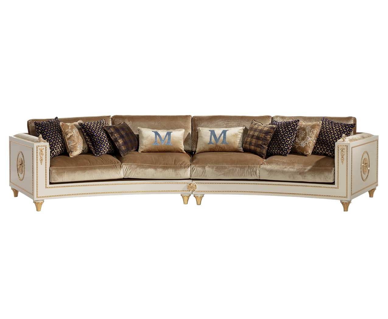 sofa góc tân cổ điển mariner sang trọng