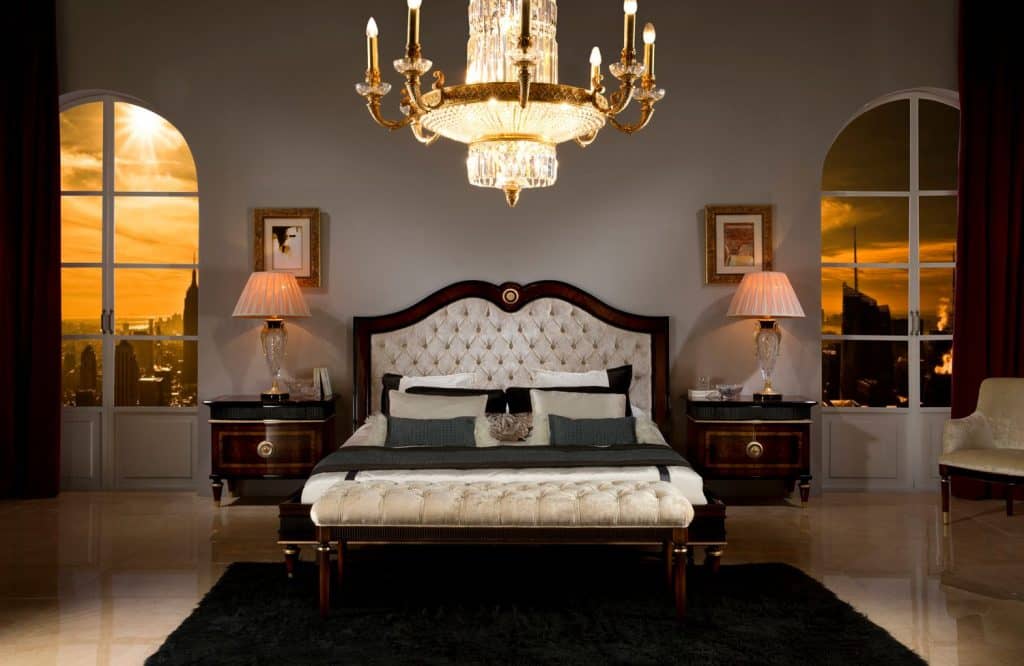 các mẫu thiết kế nội thất phòng ngủ tân cổ điển được ưa chuộng tại thổ cẩm decor