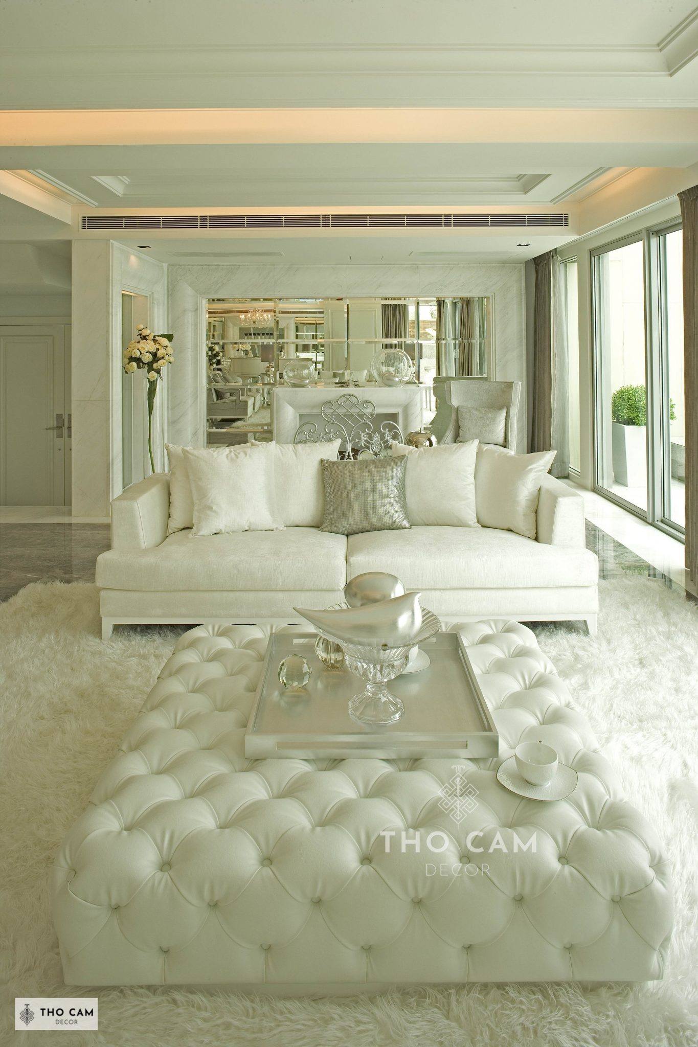 Thổ cẩm decor -Tổng thầu nội thất cao cấp cho biệt thự 