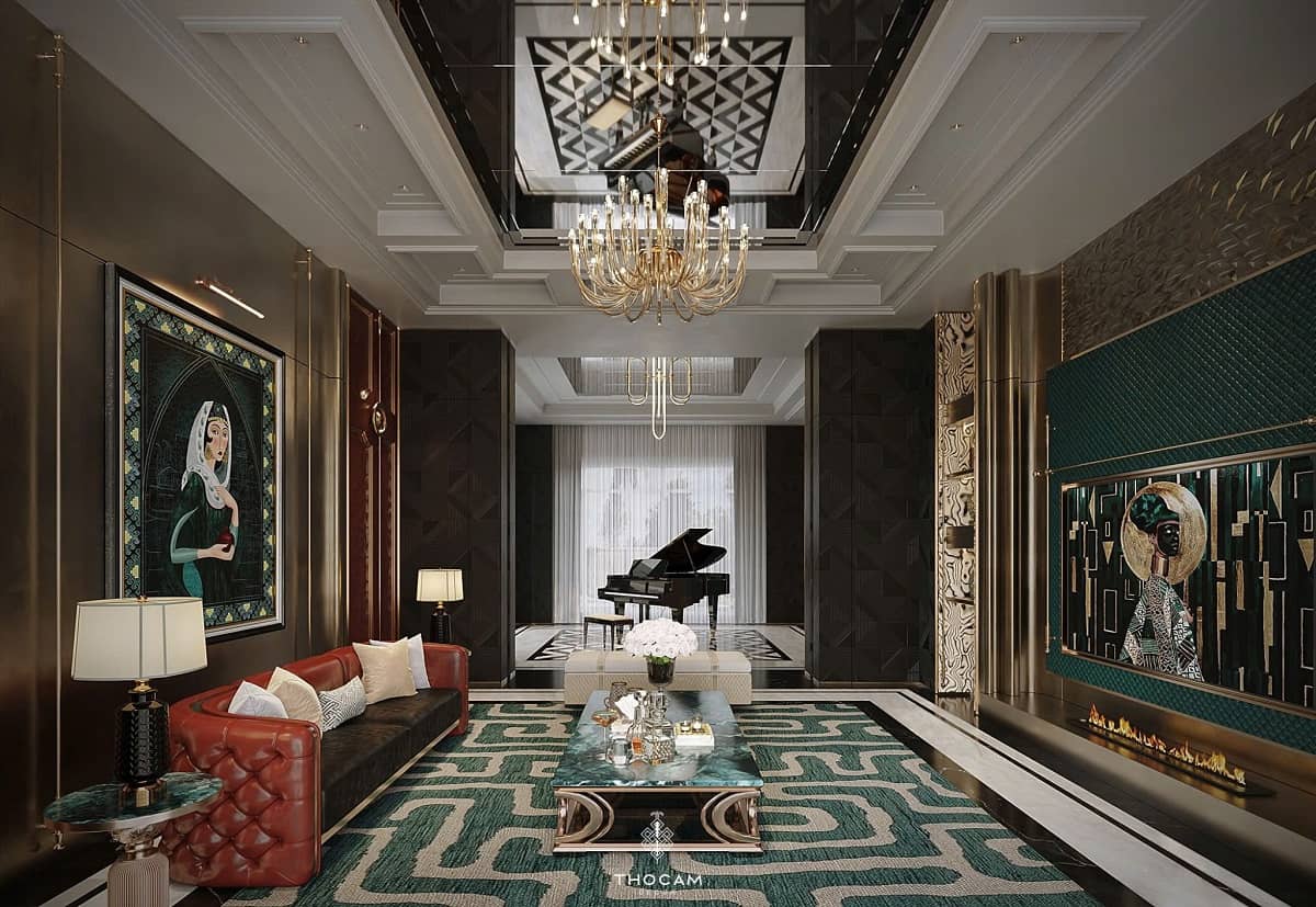 nội thất phòng khách đơn giản mà đẹp được nhiều khách chọn