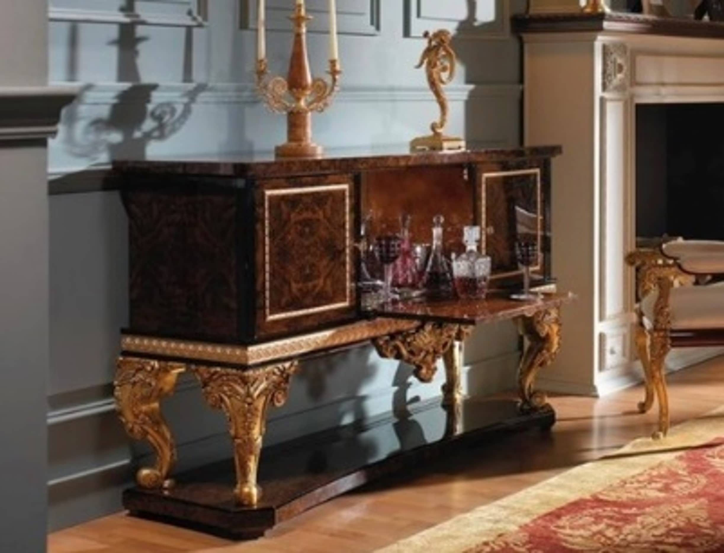 Trang Trí Phòng Khách Tân Cổ Điển Đẹp Sang Trọng Luxury hoàng gia