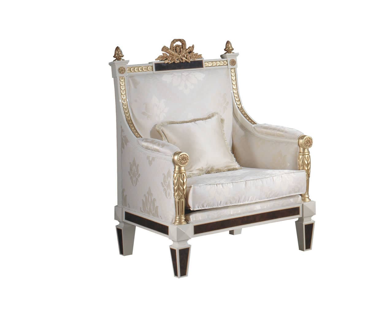 kích thước sofa đơn tân cổ điển mariner sang trọng