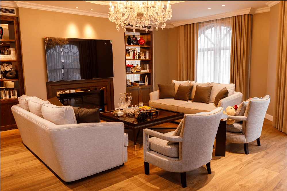 Phòng Khách Tân Cổ Điển luxury