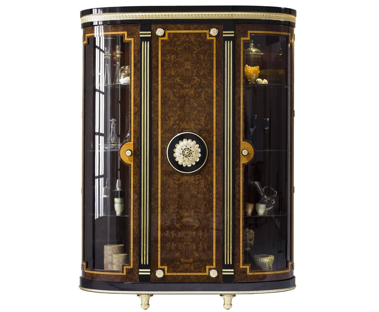 Tủ Rượu Âm Tường Tân Cổ Điển Đẹp luxury