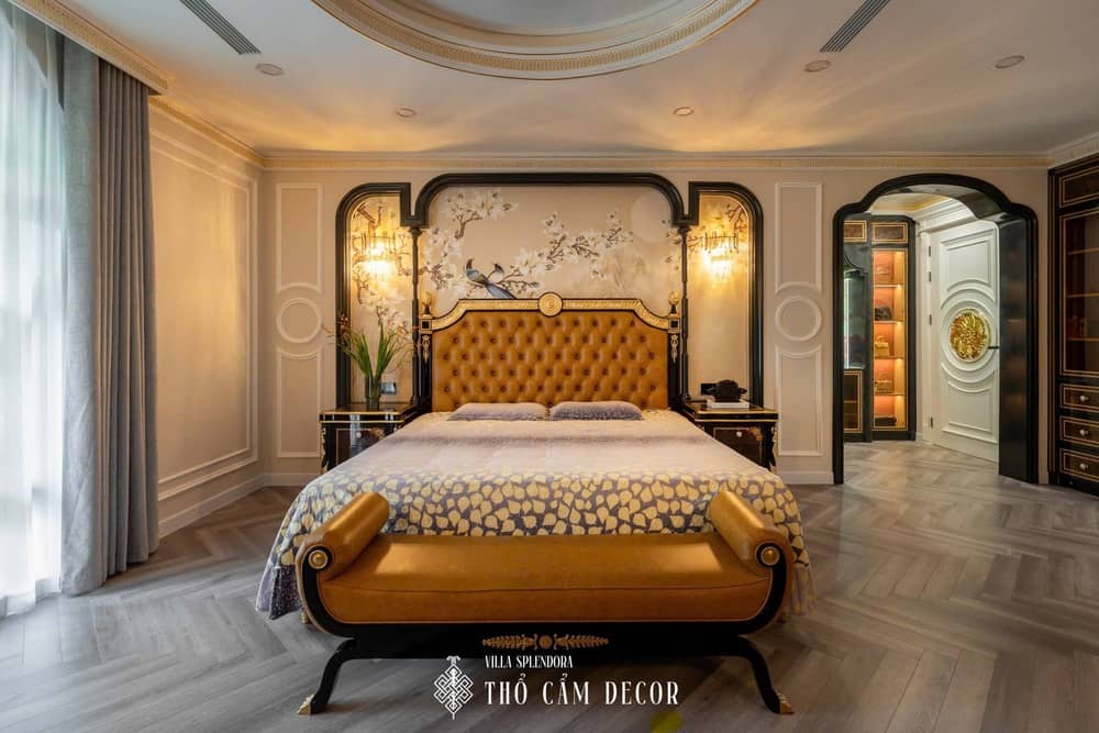 giá thiết kế biệt thự tân cổ điển tại thổ cẩm decor
