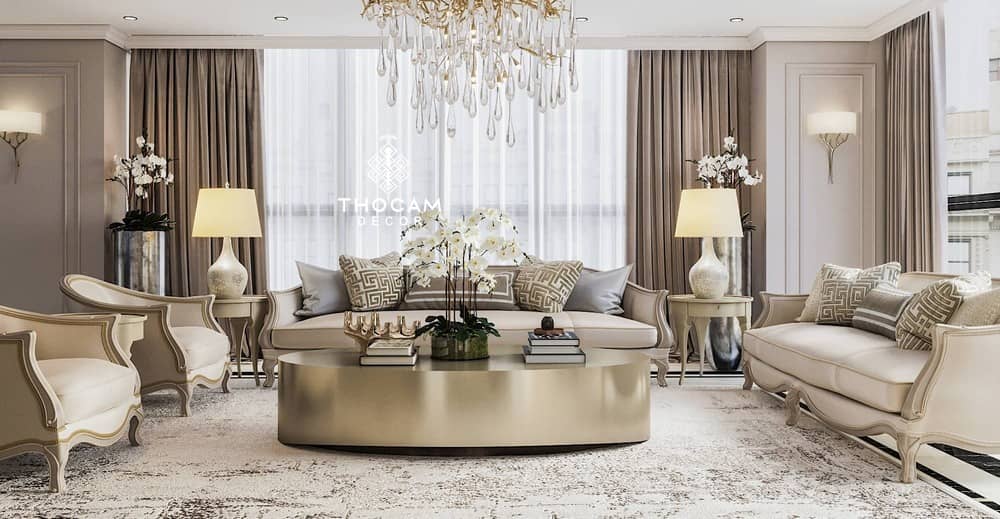 Mua sofa tân cổ điển ở hà nội uy tín Thổ Cẩm Decor
