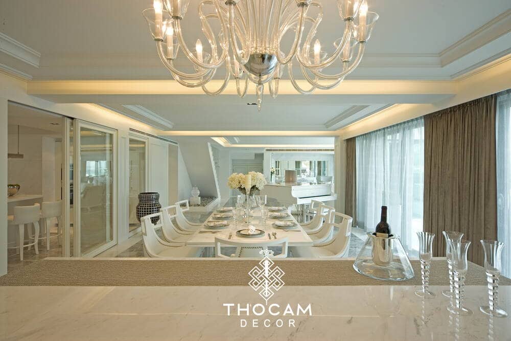 giá Thiết kế nội thất biệt thự tân cổ điển