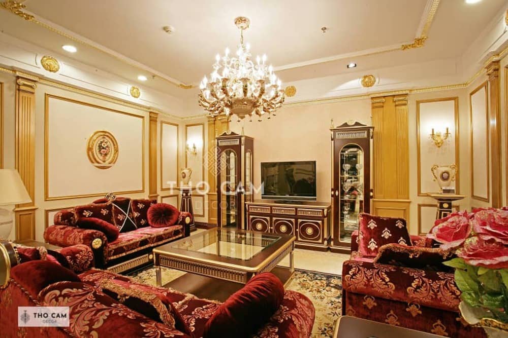 Mẫu thiết kế nội thất biệt thự cổ điển
