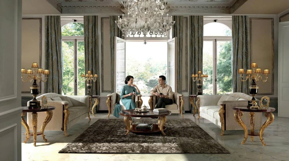 Mẫu thiết kế nội thất biệt thự đẹp, đẳng cấp phong cách châu âu