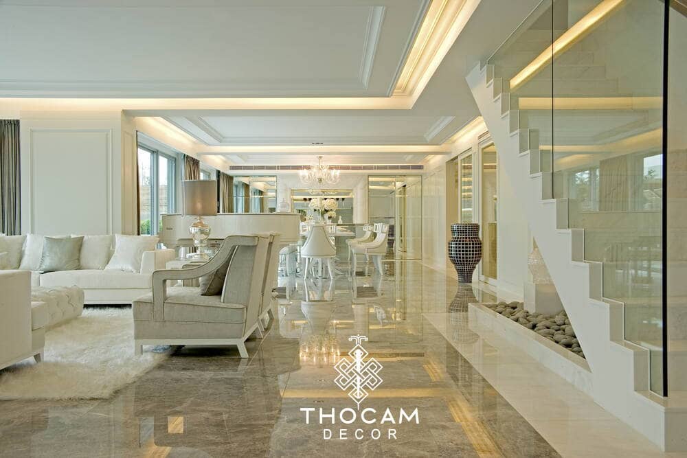 Mẫu thiết kế nội thất biệt thự nhà vườn đẹp