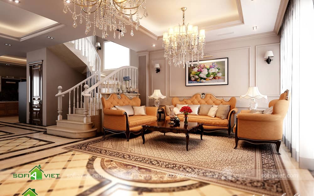 Mua sofa tân cổ điển ở hà nội