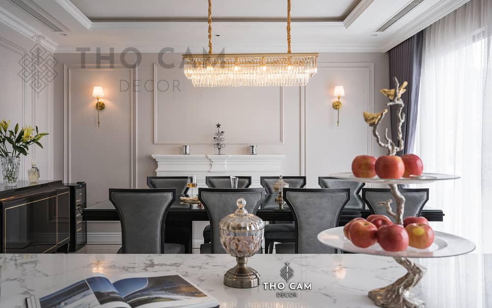 Thiết kế nội thất biệt thự cổ điển đẹp